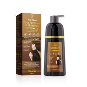 Dark Brown Colour Shampoo - Auréflora